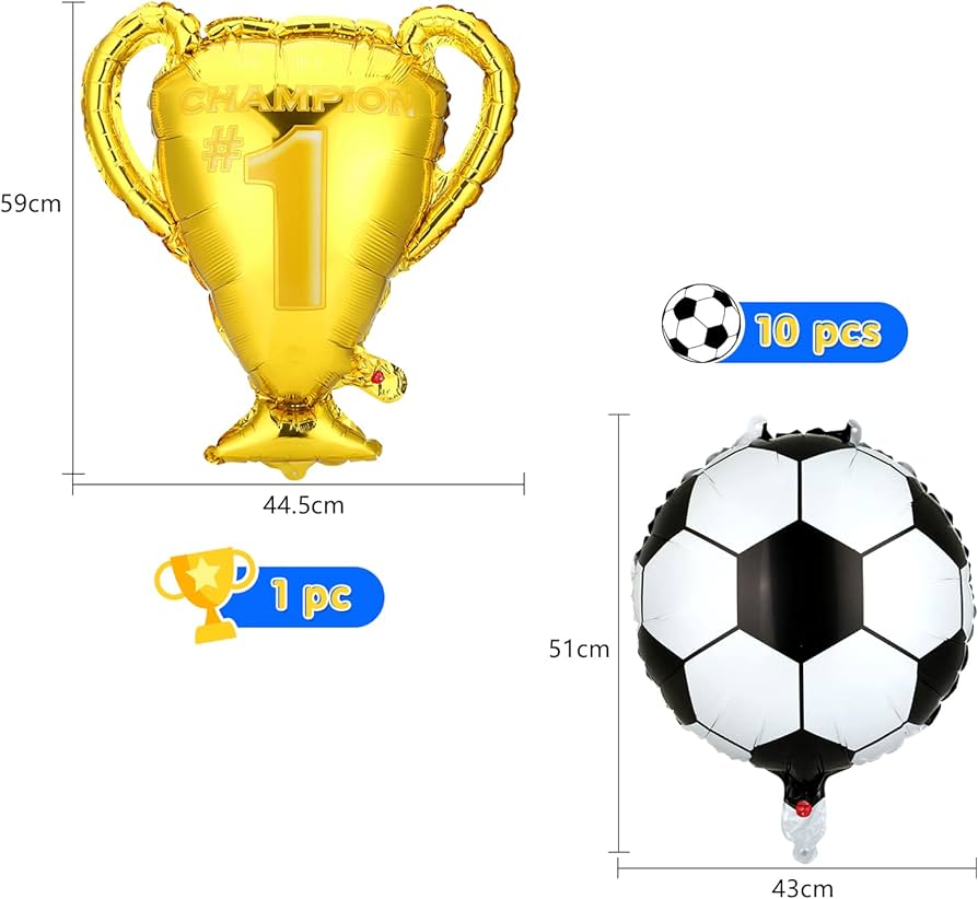 Football Theme Balloon Set of 11