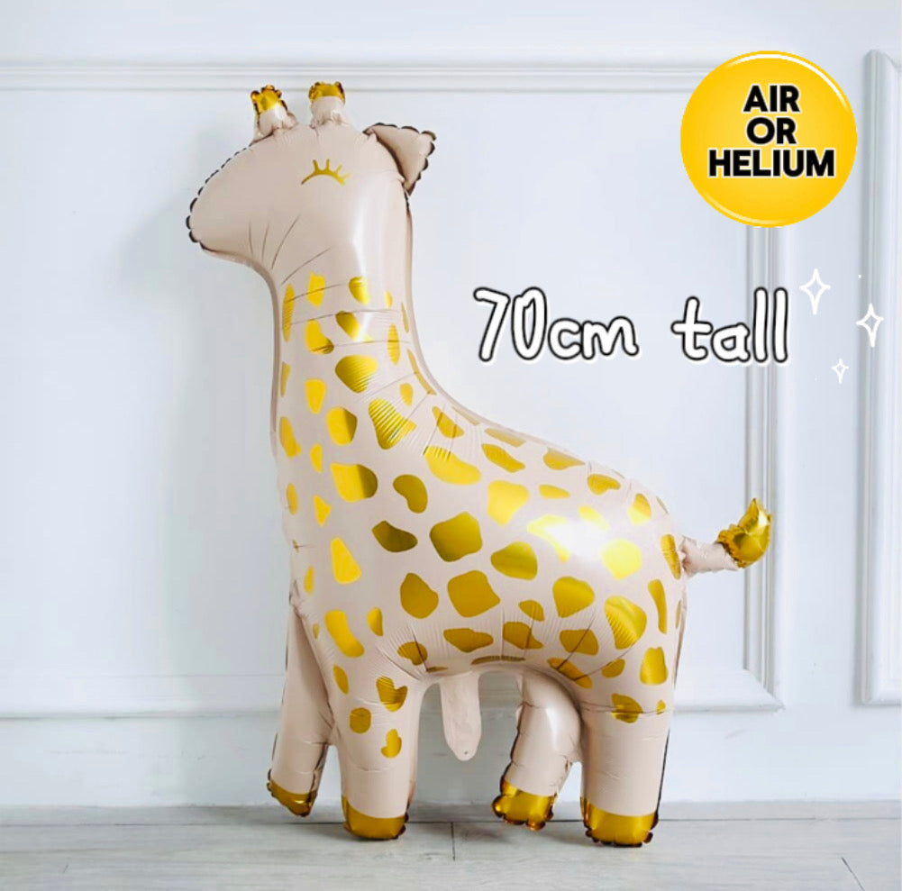 Giraffe Birthday Balloon - 70cm Tall