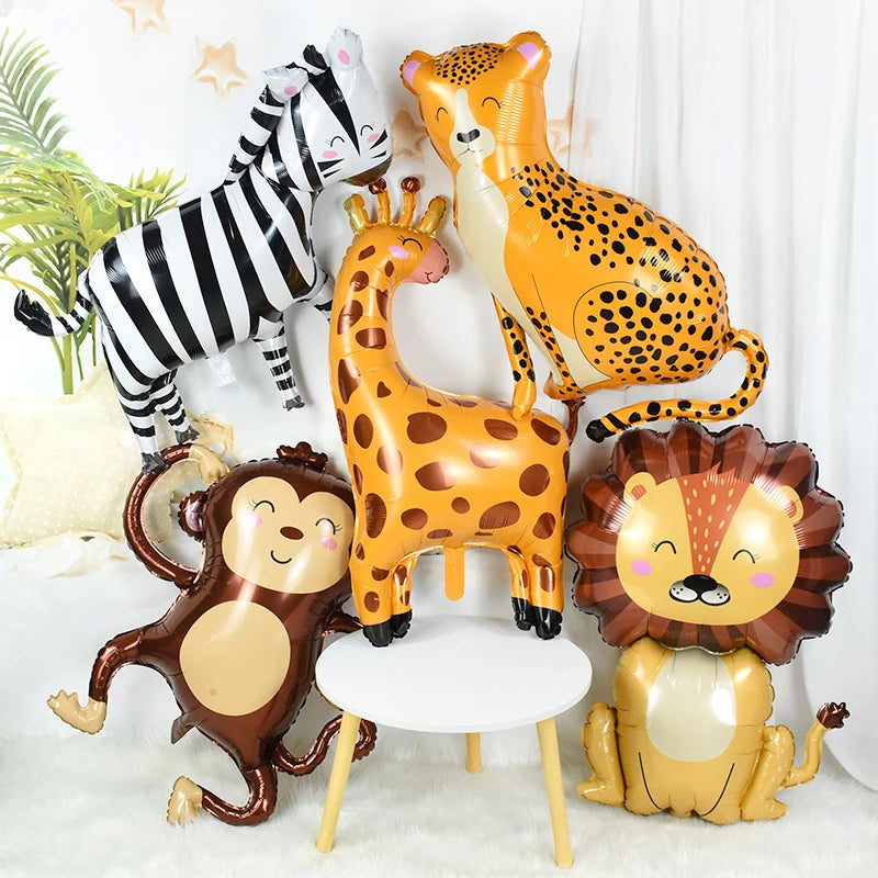 Animal Safari Set of 7 Balloons