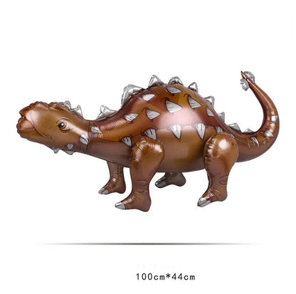 3D Dinosaur Birthday Balloons - Set of 6