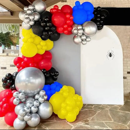 Superhero Balloon Arch - 143 Pieces